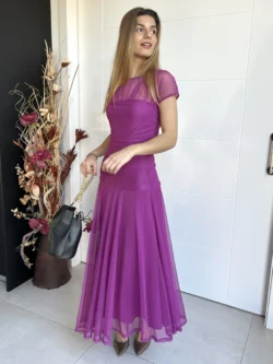 Vestido Vuelo Tul Buganvilla - Imagen 5