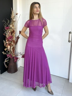 Vestido Vuelo Tul Buganvilla - Imagen 9