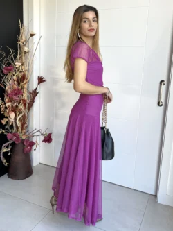 Vestido Vuelo Tul Buganvilla - Imagen 11