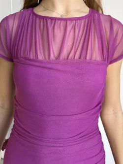 Vestido Vuelo Tul Buganvilla - Imagen 13