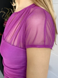 Vestido Vuelo Tul Buganvilla - Imagen 14