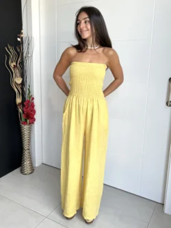 Mono Lino Palabra de Honor Amarillo - Imagen 7