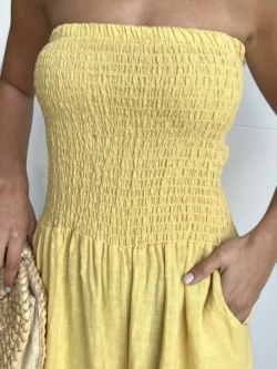 Mono Lino Palabra de Honor Amarillo - Imagen 11