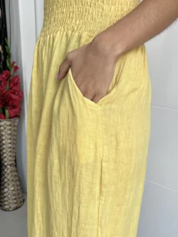 Mono Lino Palabra de Honor Amarillo - Imagen 12