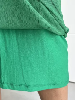 Vestido Midi Tul Liso Verde - Imagen 14