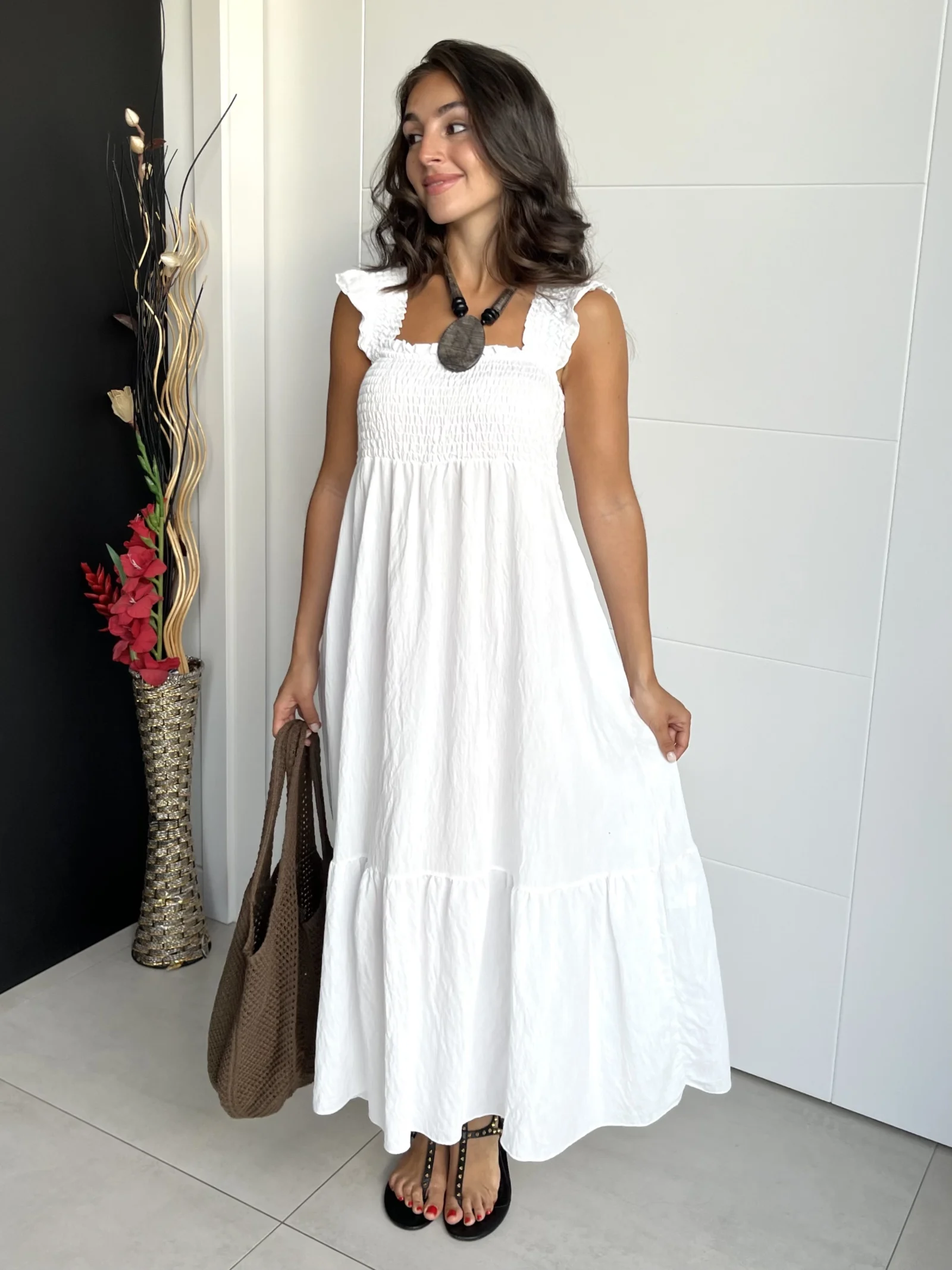 Vestido Ibicenco Blanco