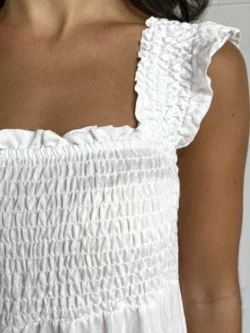 Vestido Ibicenco Blanco - Imagen 10