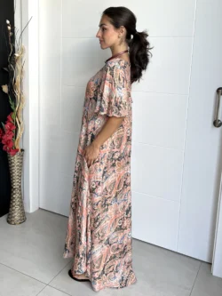 Vestido India Boho Rosado - Imagen 8