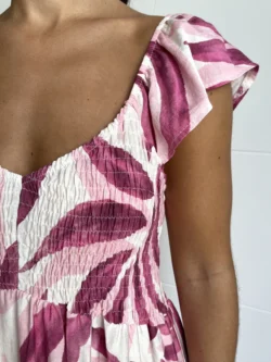 Vestido Vuelo Volantes Rosa - Imagen 10