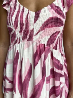 Vestido Vuelo Volantes Rosa - Imagen 11