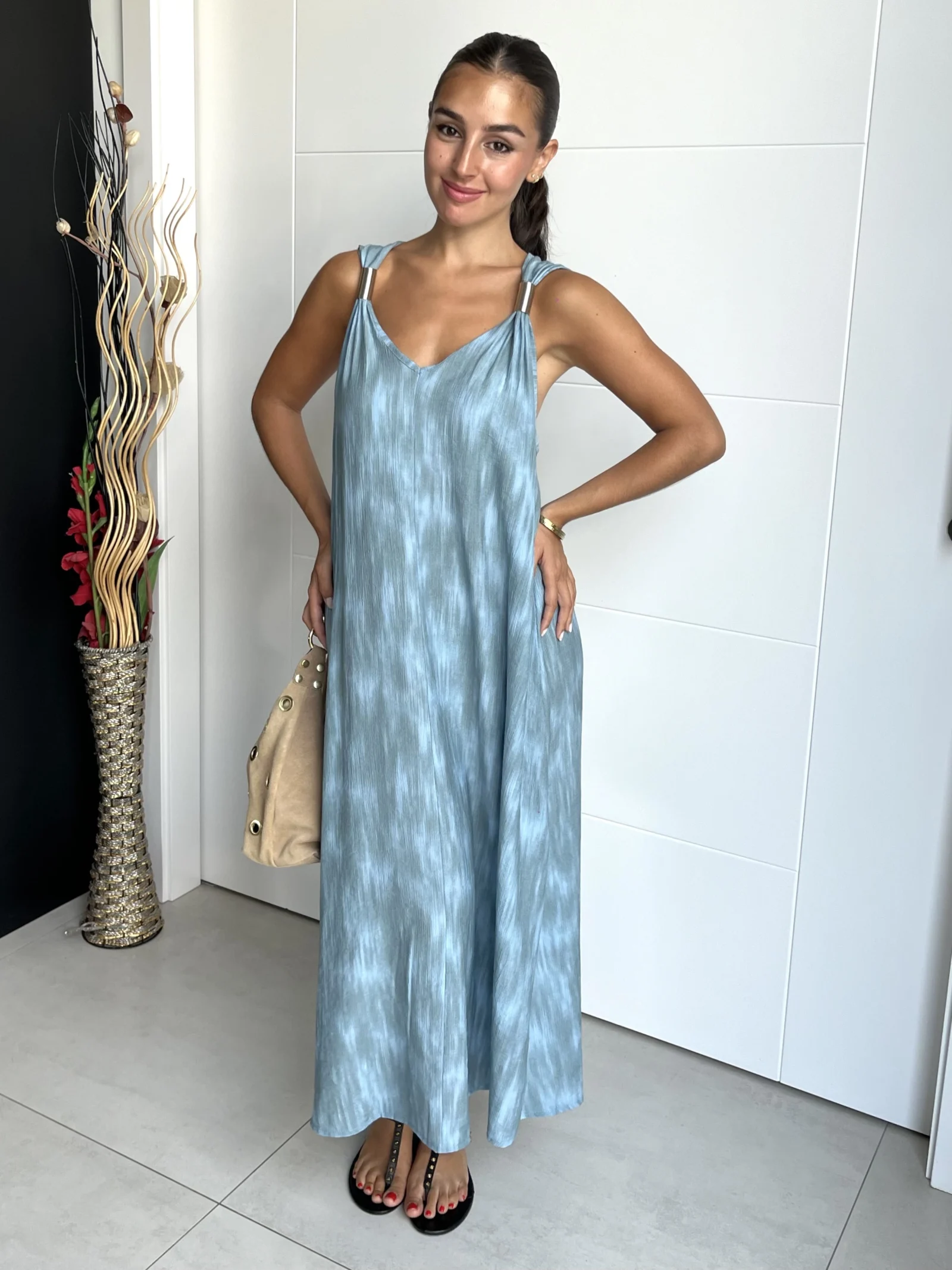 Vestido Muelle Azul