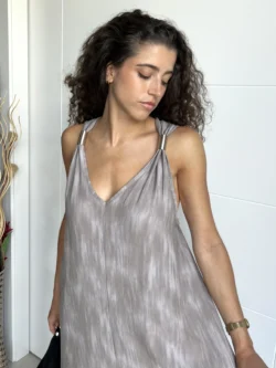 Vestido Muelle Gris - Imagen 3