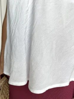 Top Tirantes Botones Blanco - Imagen 6