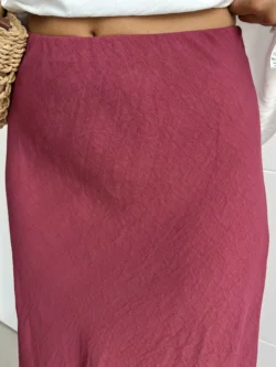 Falda Midi Frambuesa - Imagen 9