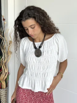 Top Goma Blanco - Imagen 3