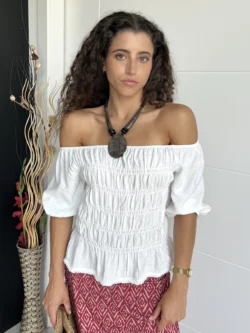 Top Goma Blanco
