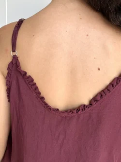 Top Tirantes Bolas Granate - Imagen 8