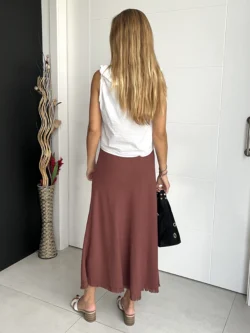 Falda Midi Teja Hilo - Imagen 6