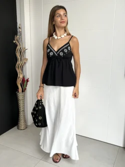 Top Tirantes Lazo Negro - Imagen 4