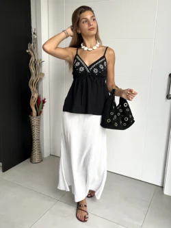 Top Tirantes Lazo Negro - Imagen 5