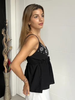 Top Tirantes Lazo Negro - Imagen 6