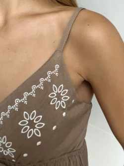 Top Tirantes Lazo Marrón - Imagen 11