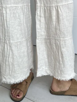 Pantalón Lino Crudo - Imagen 8
