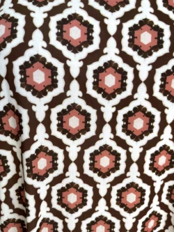 Vestido Tirantes Seda Fría Estampado Marrón - Imagen 9