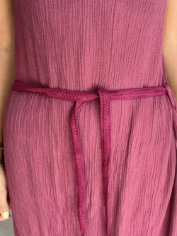 Vestido Halter Berenjena - Imagen 16