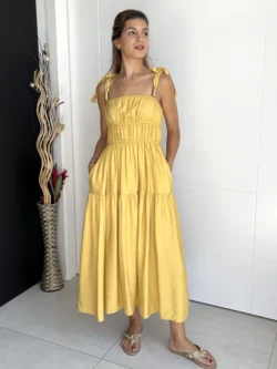 Vestido Muelle Amarillo