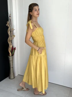 Vestido Muelle Amarillo - Imagen 7