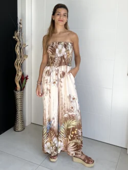 Mono Palabra de Honor Estampado Crema - Imagen 3