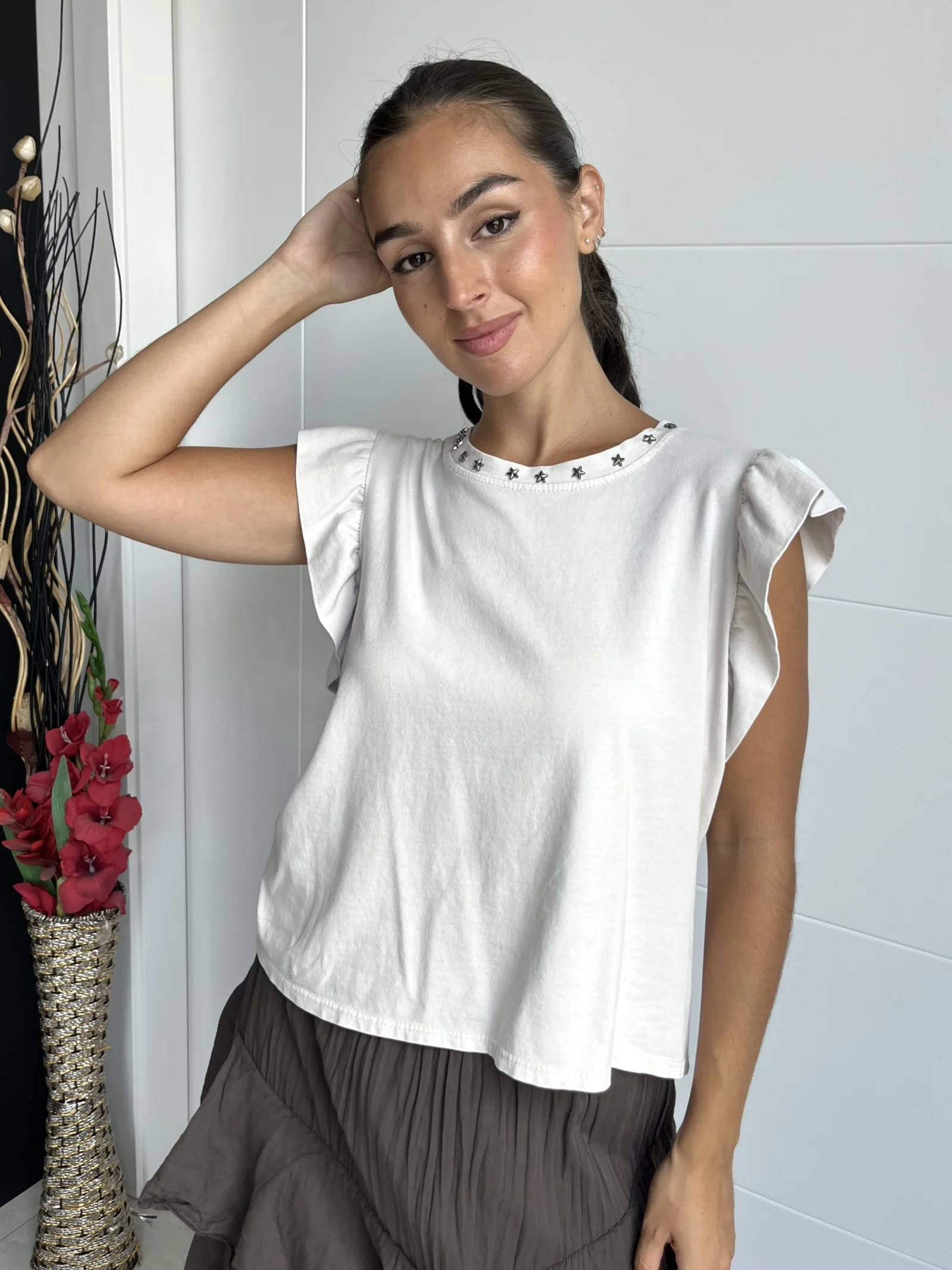 Camiseta Estrellas Crudo
