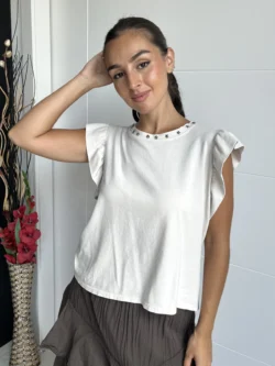 Camiseta Estrellas Crudo
