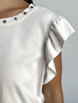 Camiseta Estrellas Crudo - Imagen 7