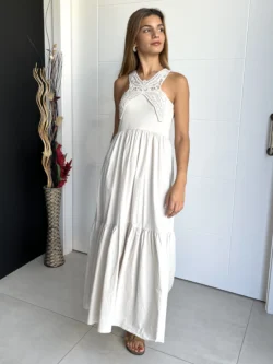 Vestido Mariposa Crudo - Imagen 5