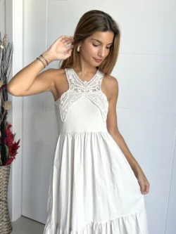 Vestido Mariposa Crudo - Imagen 2