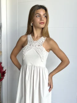 Vestido Mariposa Crudo - Imagen 3