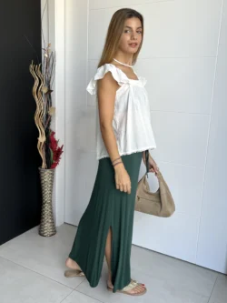 Falda Abertura Verde - Imagen 5