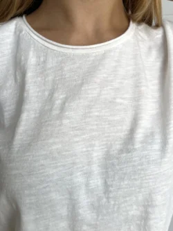 Camiseta Básica Lisa Blanca - Imagen 8