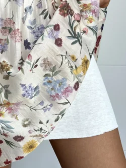 Vestido Corto Halter Flores - Imagen 12