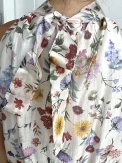 Vestido Corto Halter Flores - Imagen 13