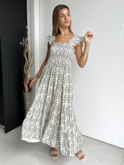 Vestido Vuelo Tirantes Ramas - Imagen 3