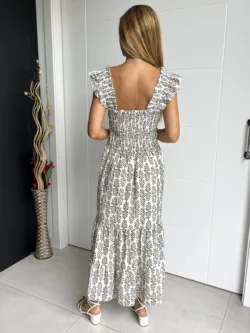Vestido Vuelo Tirantes Ramas - Imagen 7