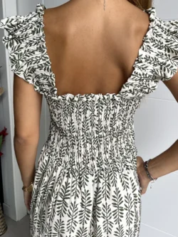 Vestido Vuelo Tirantes Ramas - Imagen 10