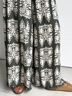 Pantalón India Suelto Verde - Imagen 10