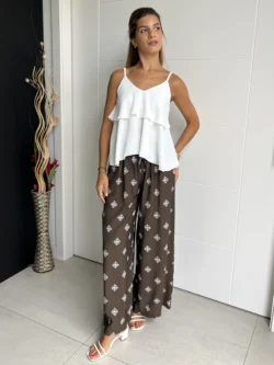 Pantalón Suelto Chocolate - Imagen 3