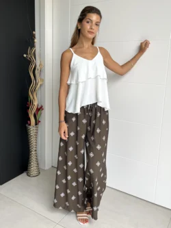 Pantalón Suelto Chocolate