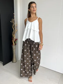 Pantalón Suelto Chocolate - Imagen 2