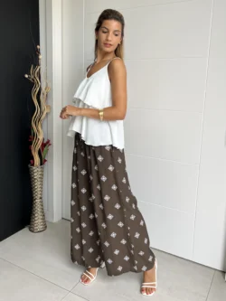 Pantalón Suelto Chocolate - Imagen 5